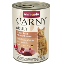 Animonda Carny Adult Huhn, Pute + Entenherzen 400 g
