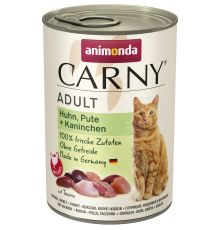 Animonda Carny Adult Huhn, Pute + Kaninchen 400 g