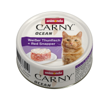 Animonda Carny Adult Ocean Weißer Thunfisch + Red Snapper 80 g