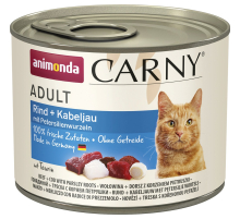Animonda Carny Adult Rind + Kabeljau mit Petersilienwurzeln 200 g