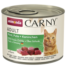 Animonda Carny Adult Rind, Pute + Kaninchen 200 g