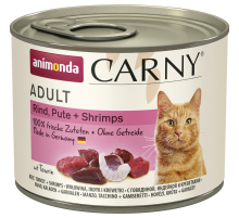 Animonda Carny Adult Rind, Pute + Shrimps 200 g