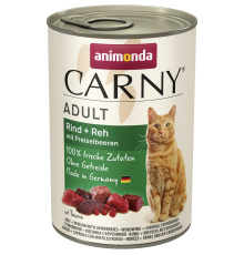 Animonda Carny Adult Rind + Reh mit Preiselbeeren 400 g