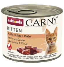 Animonda Carny Kitten Kalb, Huhn + Pute 200 g
