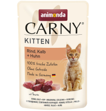 Animonda Carny Kitten Rind, Kalb + Huhn 85 g