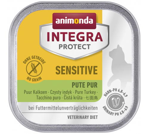 Nassfutter für Katzen – Animonda INTEGRA PROTECT Adult Sensitive Pute pur 100 g