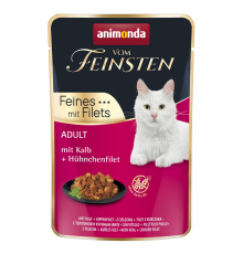 Animonda vom Feinsten Adult Feines mit Filets mit Kalb + Hühnchenfilet 85 g