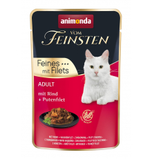 Animonda vom Feinsten Adult Feines mit Filets mit Rind + Putenfilet 85 g