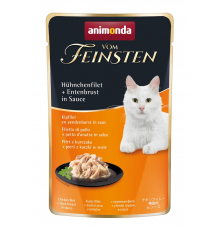 Animonda vom Feinsten Adult Hühnchenfilet + Entenbrust in Sauce 50 g
