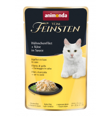 Animonda vom Feinsten Adult Hühnchenfilet + Käse in Sauce 50 g
