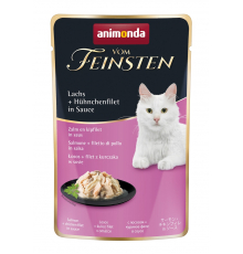 Animonda vom Feinsten Adult Lachs + Hühnchenfilet in Sauce 50 g