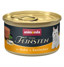 Animonda vom Feinsten Adult Mousse mit Huhn + Kaninchen 85 g