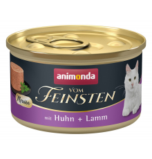 Animonda vom Feinsten Adult Mousse mit Huhn + Lamm 85 g