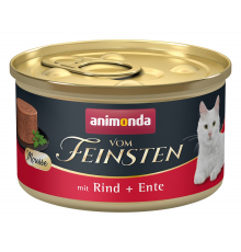 Animonda vom Feinsten Adult Mousse mit Rind + Ente 85 g