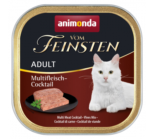 Влажный корм для кошек – Animonda vom Feinsten Adult Multifleisch-Cocktail 100 g