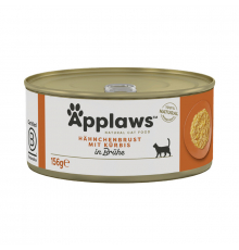 Applaws Katzen Hühnchenbrust mit Kürbis in Brühe 156 g