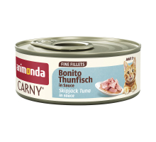 Animonda Carny Adult Fine Fillets Bonito Thunfisch in Sauce 60 g