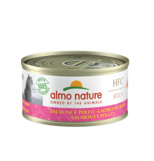 Almo Nature HFC Jelly Lachs und Huhn 70 g