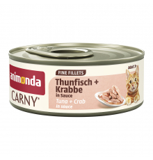 Animonda Carny Adult Fine Fillets Thunfisch + Krabbe in Sauce 60 g