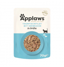 Applaws Katzen Thunfisch mit Brachse in Brühe 70 g