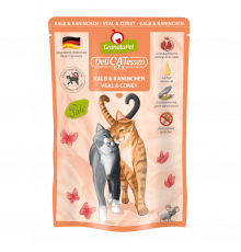 GranataPet DeliCATessen Kalb & Kaninchen 85 g