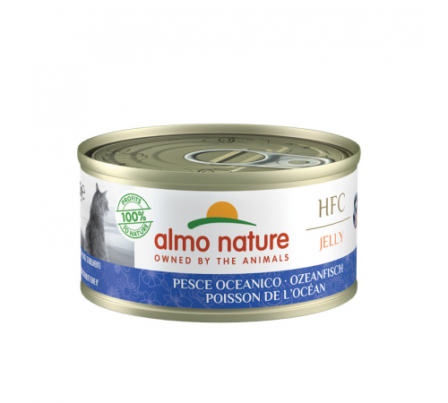 Nassfutter für Katzen – Almo Nature HFC Jelly Ozeanfisch 70 g