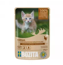 Bozita Häppchen in Soße mit Hühnchen für Kitten 85 g
