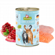 Nassfutter für Katzen – GranataPet DeliCATessen Lachs & Pute 400 g