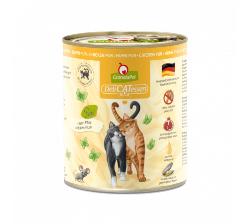 Nassfutter für Katzen – GranataPet DeliCATessen Huhn PUR 800 g