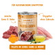 Sanabelle Nassfutter Filets in Soße Gans & Huhn 180 g