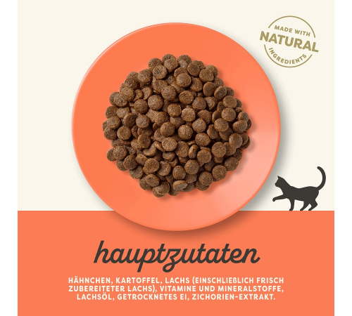 Applaws Katzen Trockenfutter Hühnchen mit Lachs 400 g
