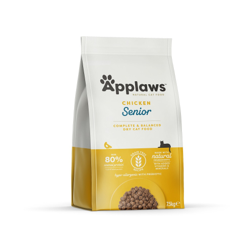 Applaws Katzen Trockenfutter Senior 7,5 kg