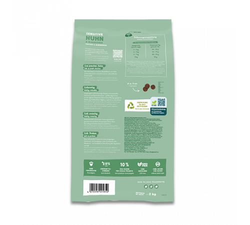 Sanabelle Life Sensitive Huhn & Blaubeeren 8 kg