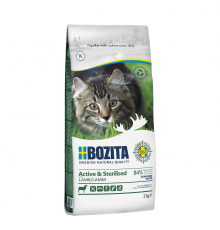 Bozita Active & Sterilised Grain free mit Lamm 2 kg
