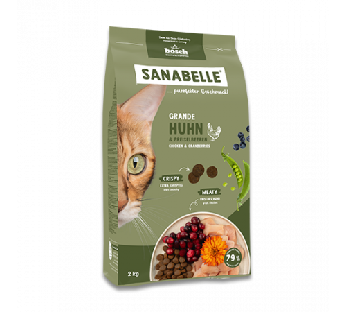 Sanabelle Life Grande Huhn & Preiselbeeren 2 kg