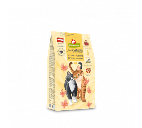 Trockenfutter für Katzen – GranataPet DeliCATessen Kitten / Junior Geflügel 1,8 kg