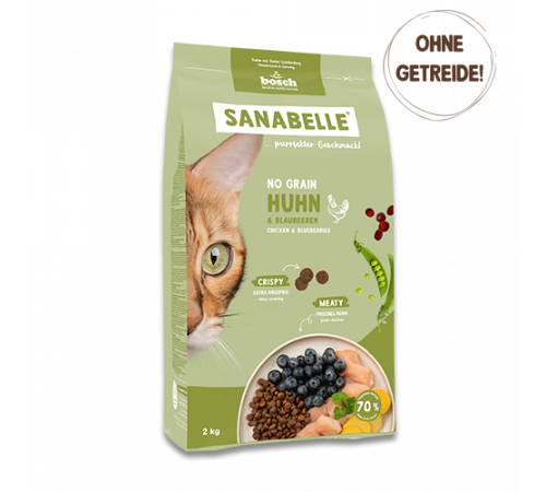Sanabelle Life No Grain Huhn & Blaubeeren 8 g