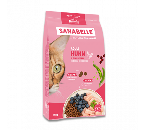 Sanabelle Life Adult Huhn & Blaubeeren 2 kg