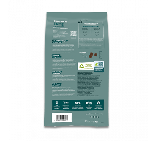Sanabelle Life Outdoor mit Ente & Blaubeeren 8 kg