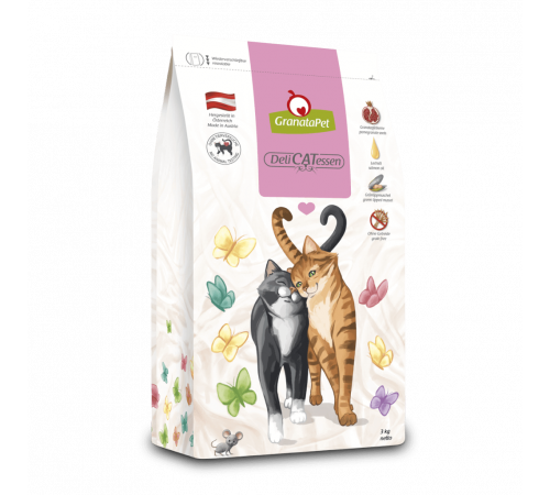 Trockenfutter für Katzen – GranataPet DeliCATessen Geflügel 9 kg