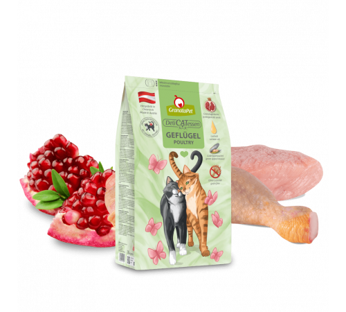 Trockenfutter für Katzen – GranataPet DeliCATessen Geflügel 9 kg