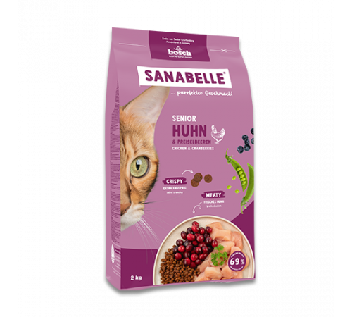 Sanabelle Life Senior Huhn & Preiselbeeren 8 kg