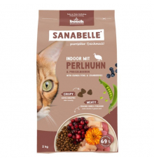 Sanabelle Life Indoor mit Perlhuhn & Preiselbeeren 2 kg