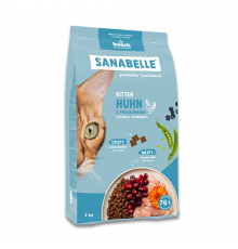 Sanabelle Life Kitten Huhn & Preiselbeeren 2 kg