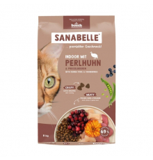 Sanabelle Life Indoor mit Perlhuhn & Preiselbeeren 8 kg