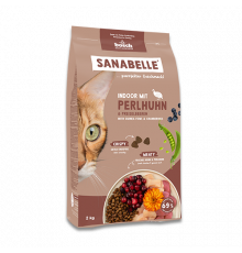 Sanabelle Life Indoor mit Perlhuhn & Preiselbeeren 400 g