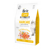 Brit Care Cat Grain-Free HAIRCARE Healthy & Shiny Coat 2 kg