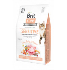 Brit Care Cat Grain-Free SENSITIVE Healthy Digestion and Delicate Taste 2 kg