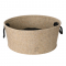 D&D Katzenkorb aus Filz - beige - 50x50x22cm