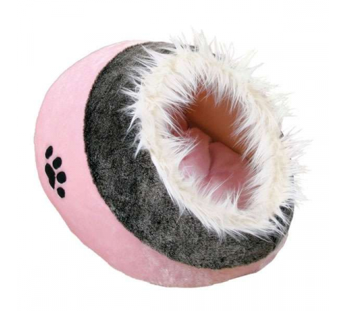 Trixie Kuschelhöhle Minou - rosa/grau
